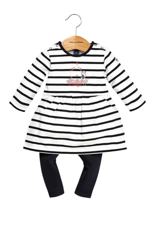 Abito e leggings - Nero - Terre de Marins