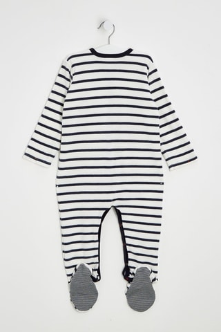 Tutina - Bianco e navy