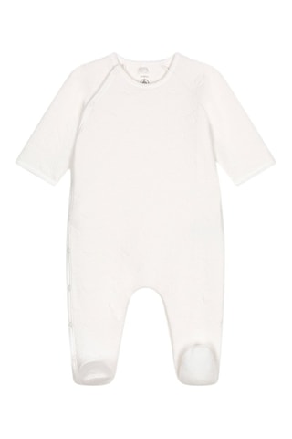 Pigiamino in velluto - Bianco