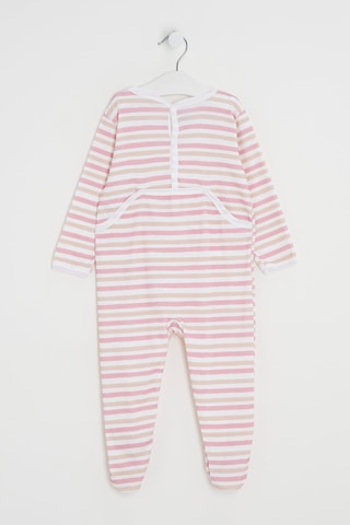 Tutina - Bianco e rosa