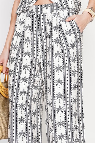 Pantaloni in lino - Nero