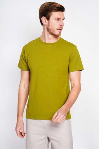 T-shirt en lin - Vert
