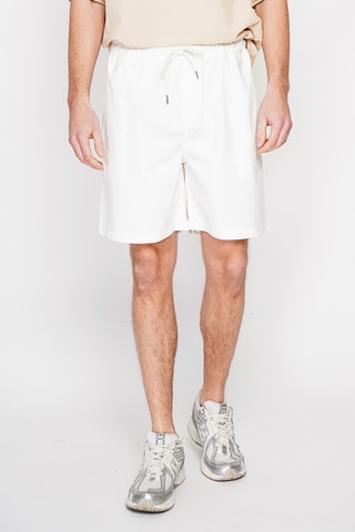 Linnen Bermuda - Wit