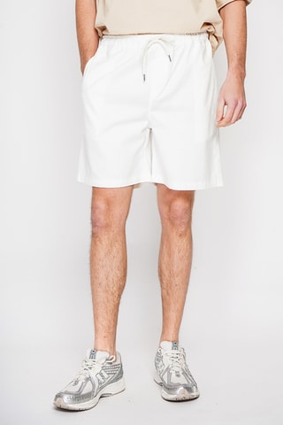 Linnen Bermuda - Wit