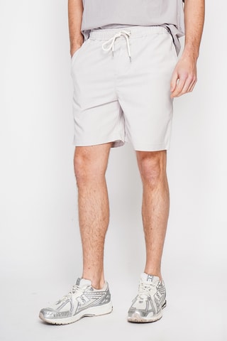 Linnen Bermuda - Beige