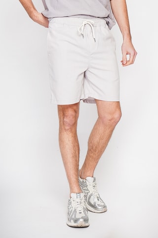 Linnen Bermuda - Beige