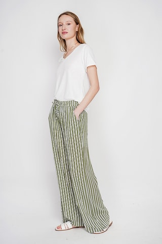 Linnen T-shirt - Wit