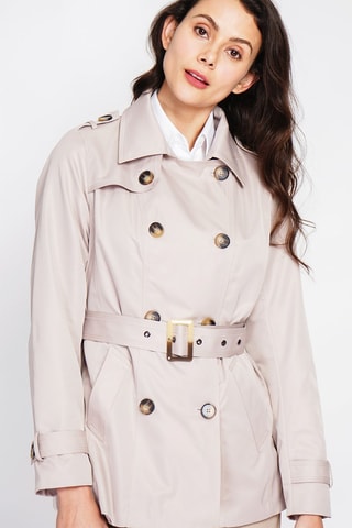 Trenchcoat - Bruin en beige