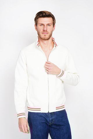 Sweater - Zwart, rood en oranje