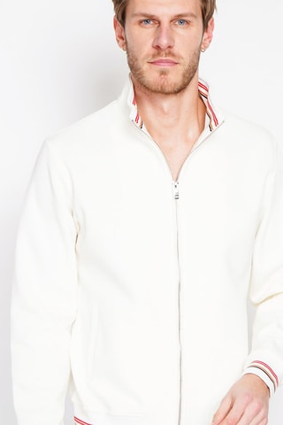 Sweater - Zwart, rood en oranje