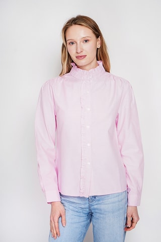 Chemisier en lin - Rose clair