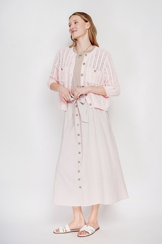 Biokatoenen Vest - Roze