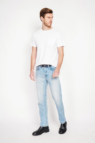 Linnen T-shirt - Wit