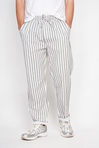 Rechte Linnen Broek - Wit