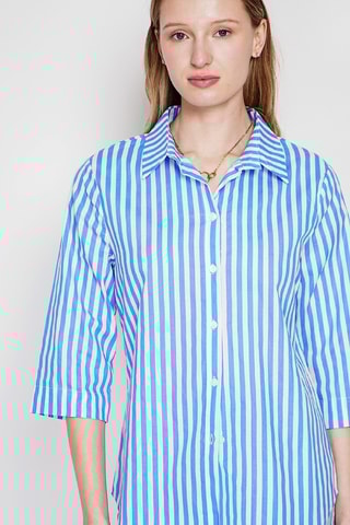 Linnen Blouse - Blauw