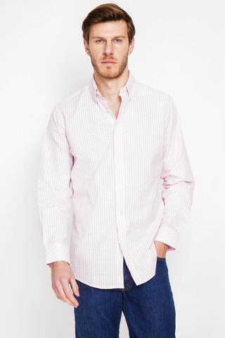 Chemise - Blanc et rose