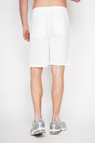 Linnen Bermuda - Wit