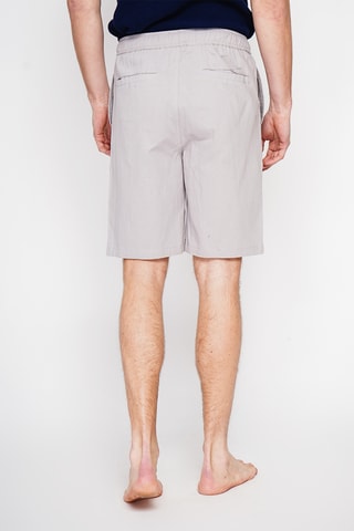 Linnen Bermuda - Grijs