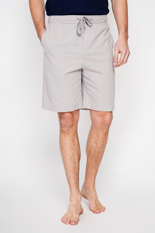 Linnen Bermuda - Grijs