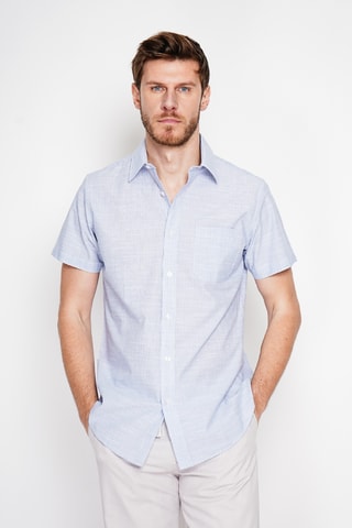 Overhemd - Marineblauw