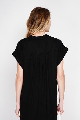 Linnen Blouse - Zwart