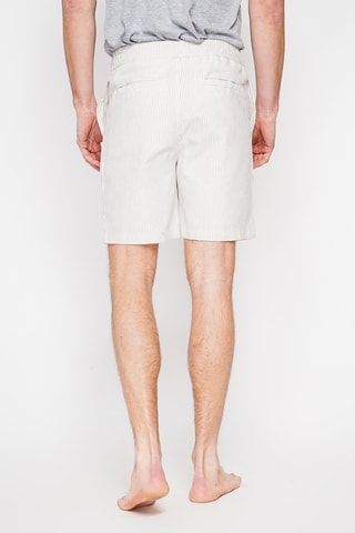 Linnen Bermuda - Camel