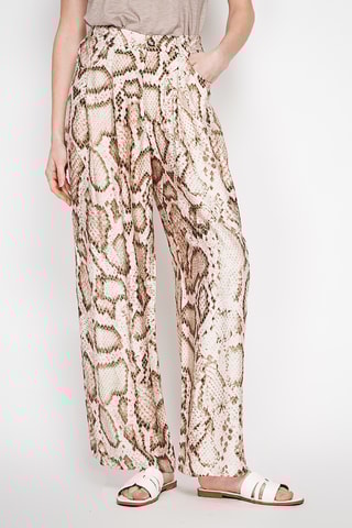 Linnen Broek Wide Legs - Beige