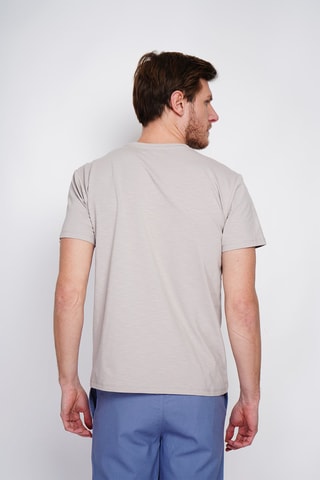 Linnen T-shirt - Beige