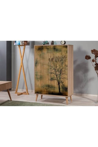 Armoire 2 portes  - 80 x 127 x 36 cm