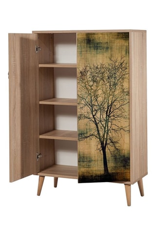 Armoire 2 portes  - 80 x 127 x 36 cm