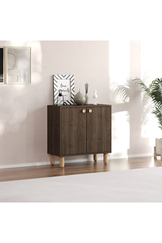 Meuble de rangement 2 portes - 72 x 73 x 36 cm