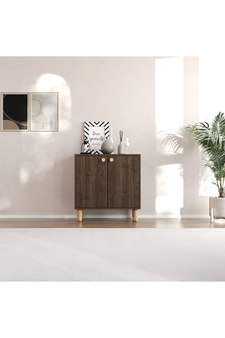 Meuble de rangement 2 portes - 72 x 73 x 36 cm