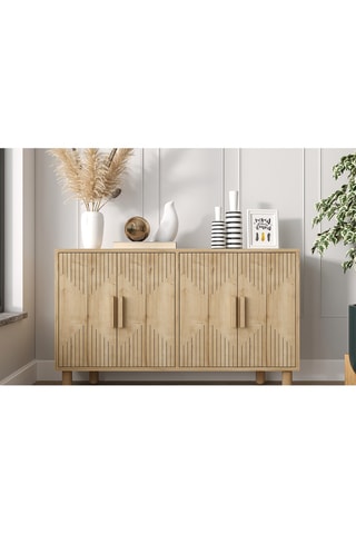 Buffet 2 abattants Roger - 120 x 73,6 x 29,6 cm