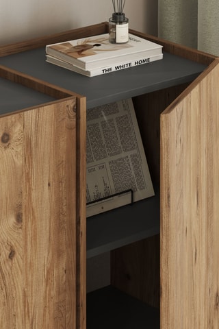 Console 4 portes - 186 x 47,5 x 35,4 cm