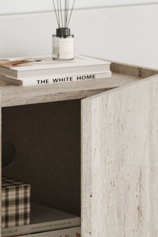 Meuble TV 4 portes - 180 x 46,2 x 35 cm