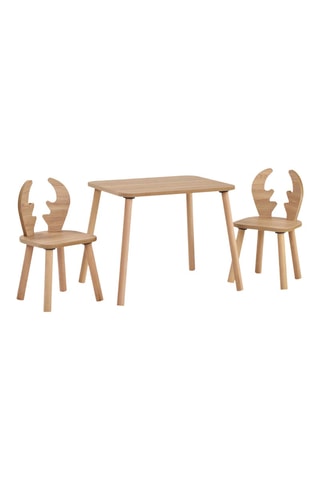 Ensemble table et chaises enfant - 50 x 60 x 45 cm