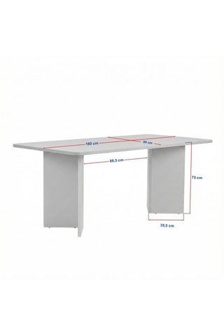 Table à manger - 180 x 75 x 90 cm