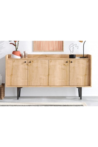 Bahut 4 portes - 150 x 40 x 80 cm