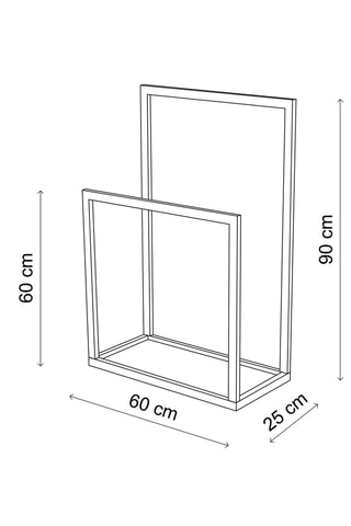 Valet - Taupe - 60 x 90 x 25 cm