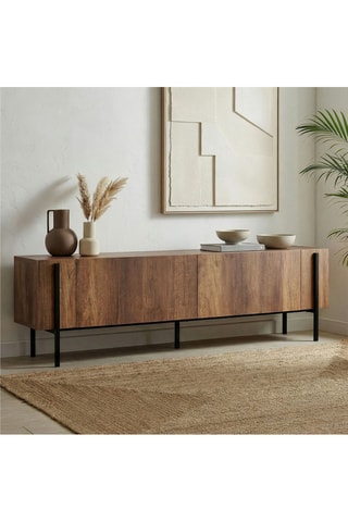 Meuble TV 2 portes Nexus - 180 x 45 x 30 cm