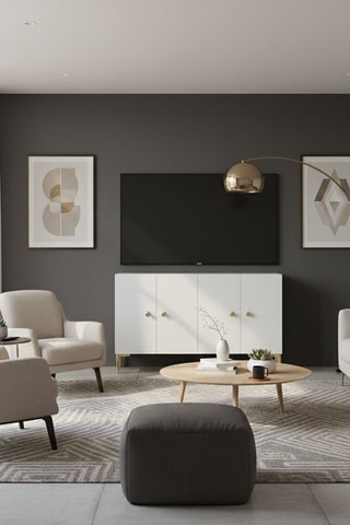 Buffet 4 portes - 120 x 75 x 32 cm