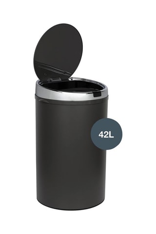 Automatische Roestvrijstalen Prullenbak - 42 l