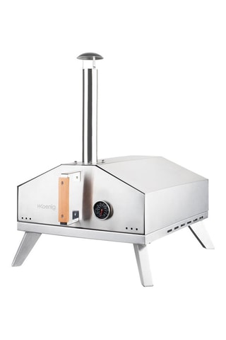 Pizza-oven op gas - Roestvrij staal - 450 °C