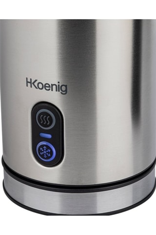 Elektrische Melkopschuimer - 0,24 l - Zilverkleurig en zwart