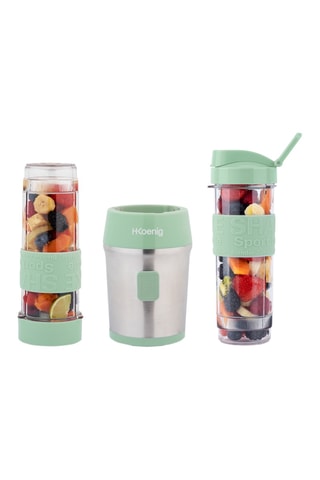 Miniblender - Pastelgroen - 570 ml - 300 W - Groen