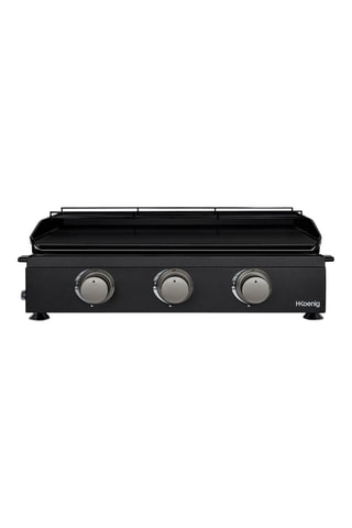 Plancha op gas - 3 branders