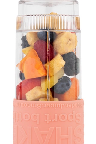 Miniblender - Roze - 570 ml - 300 W - Zilverkleurig en roze