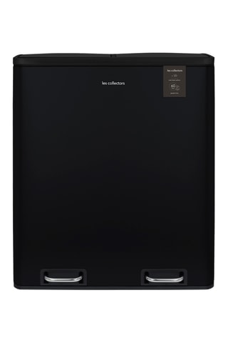 Roestvrijstalen Pedaalemmer - 2 x 30 l