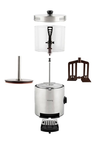 Distributeur de chocolat chaud - 3 l - Argenté