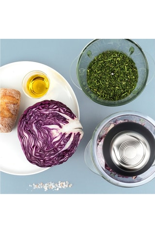 Mini elektrische hakmolen met 2 kommen - 320 W